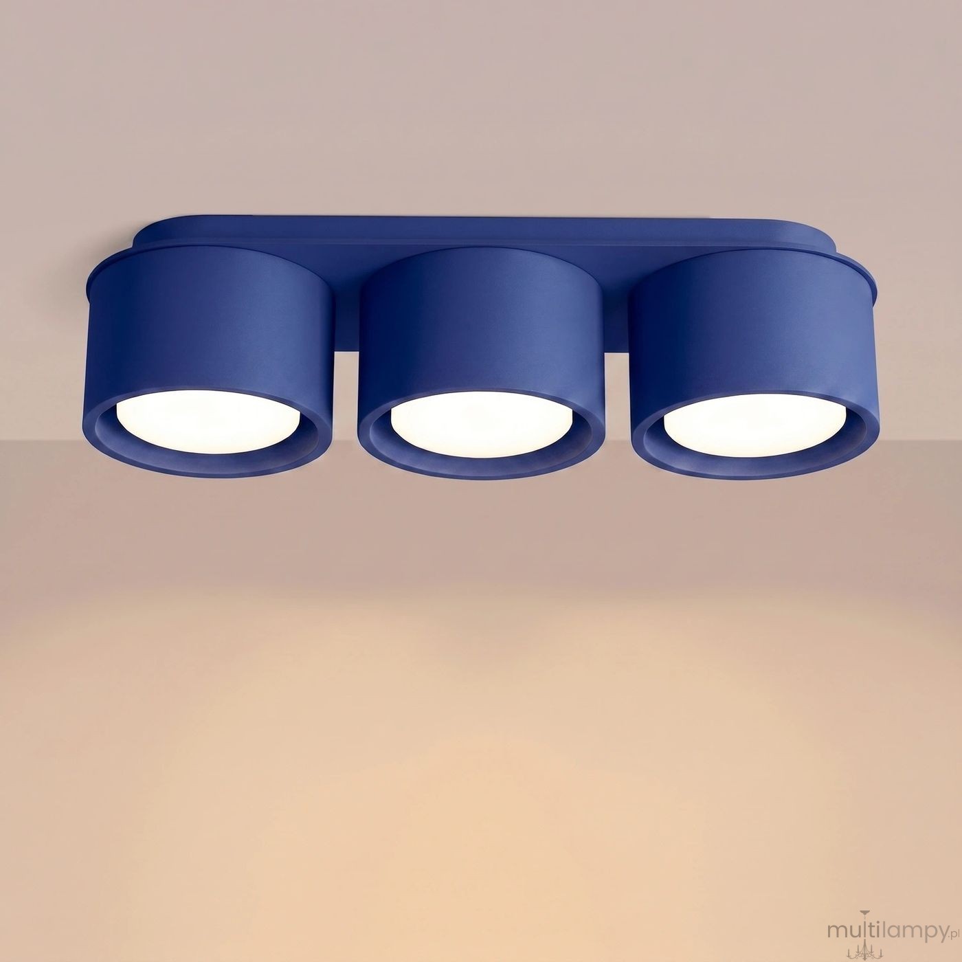 Modo lampa sufitowa 3xGX53 ultramaryna SL.2460