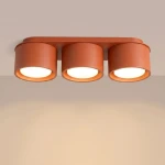 Modo lampa sufitowa 3xGX53 ochra czerwona SL.2452