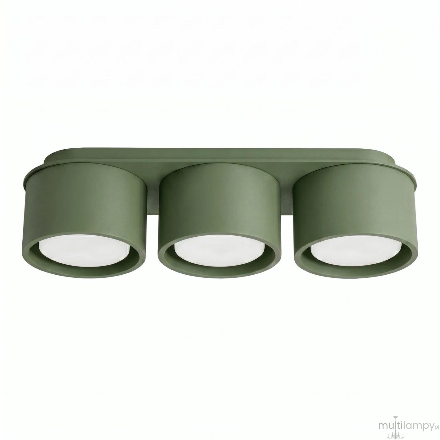 Modo lampa sufitowa 3xGX53 zielona oliwka SL.2464