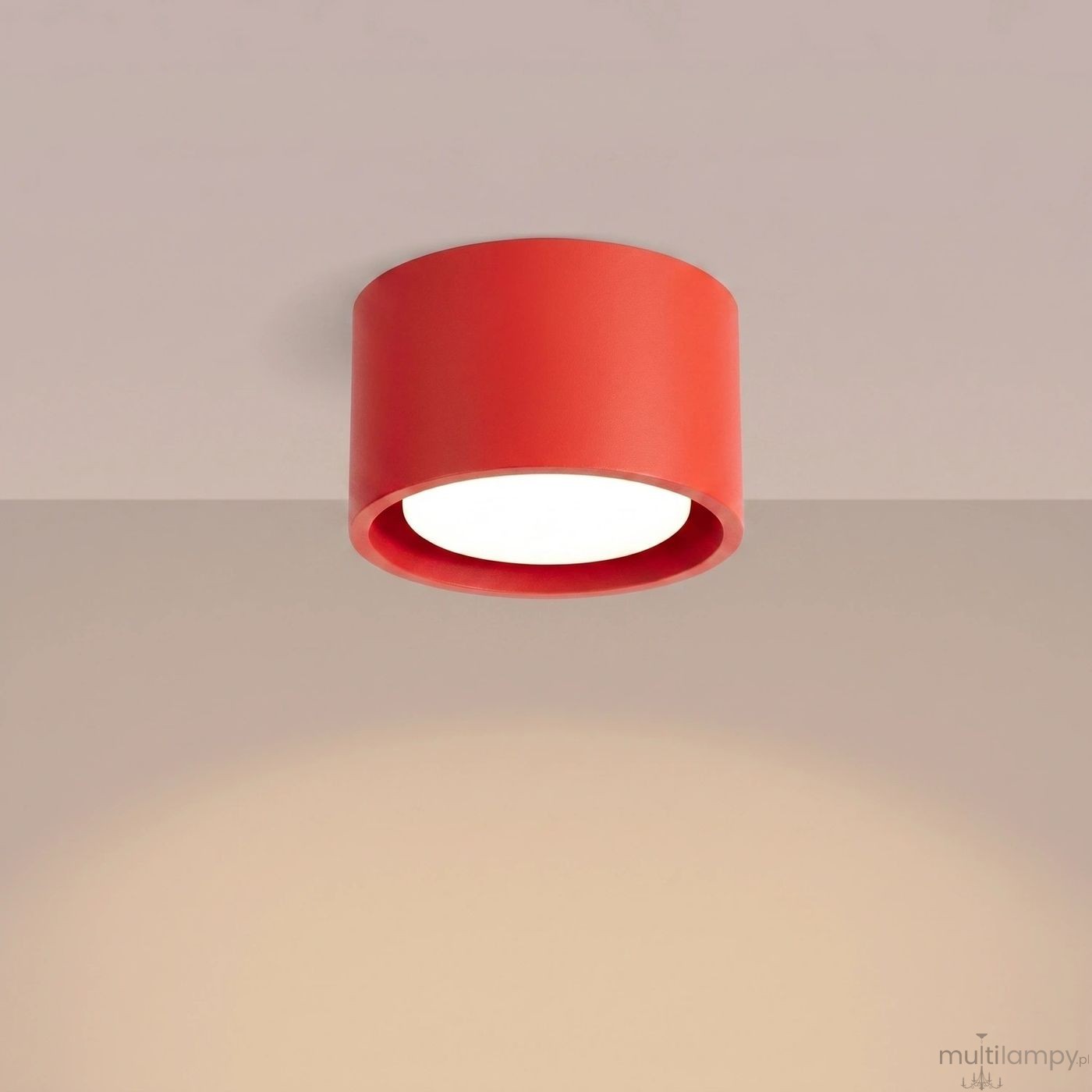 Modo lampa sufitowa GX53 czerwona SL.2478