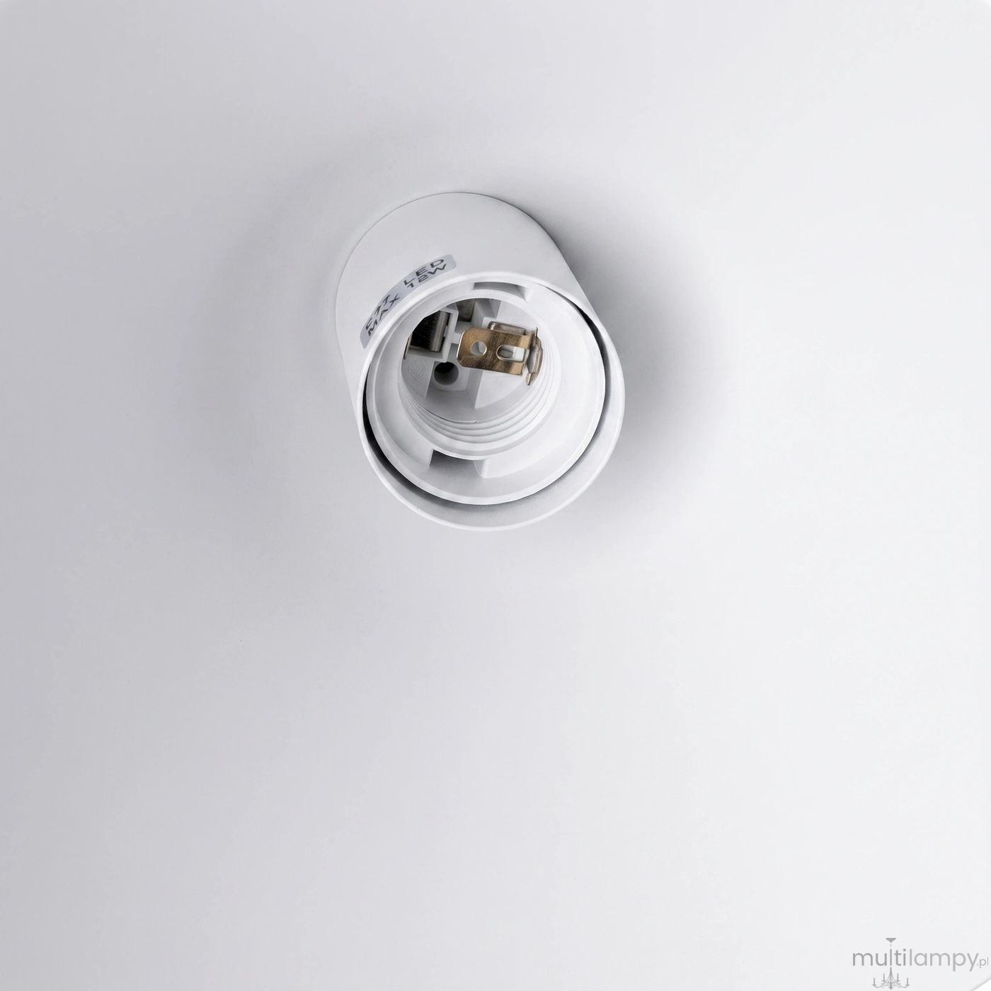 Nox D25 lampa wisząca E27 biała SL.2521