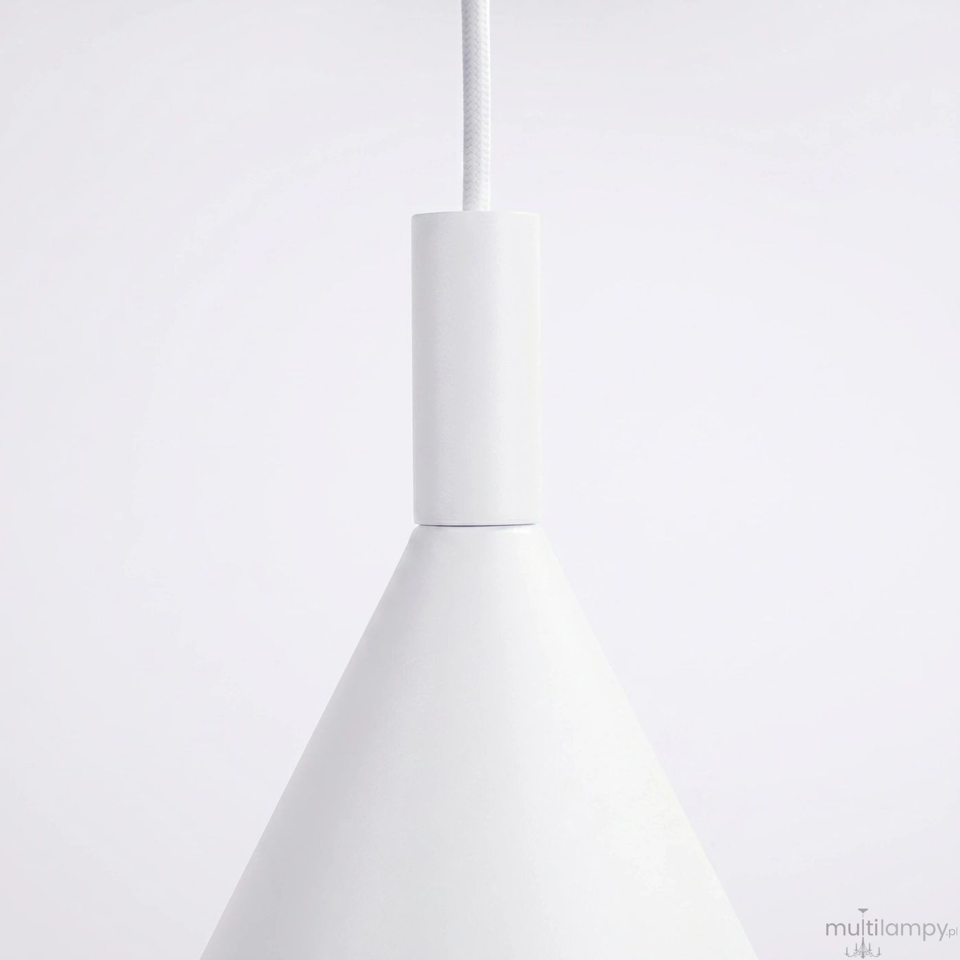 Nox D25 lampa wisząca E27 biała SL.2521