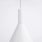 Nox D25 lampa wisząca E27 biała SL.2521