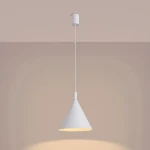 Nox D25 lampa wisząca E27 biała SL.2521