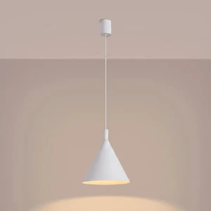 Nox D25 lampa wisząca E27 biała SL.2521