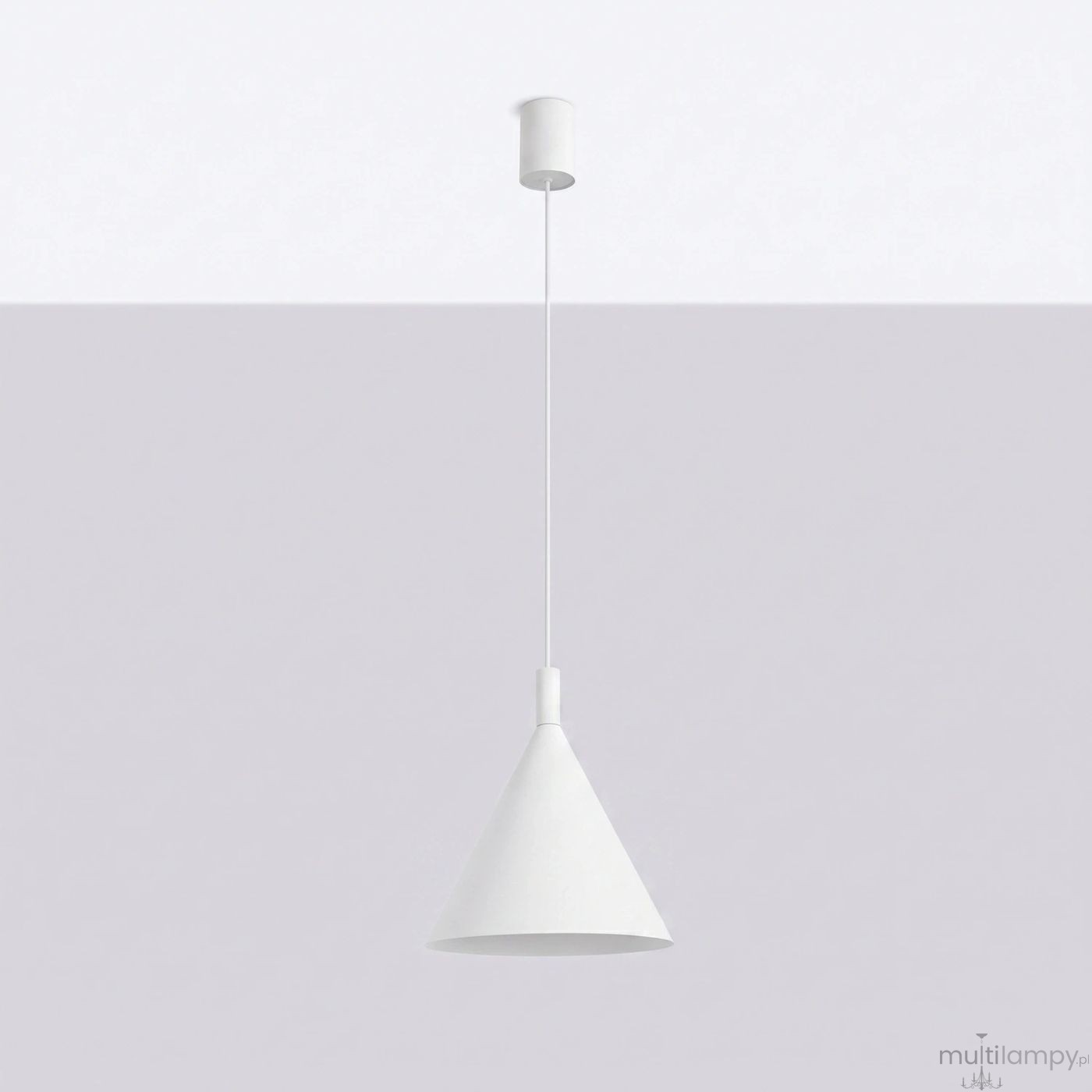 Nox D25 lampa wisząca E27 biała SL.2521