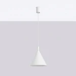 Nox D25 lampa wisząca E27 biała SL.2521