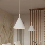 Nox D25 lampa wisząca E27 biała SL.2521
