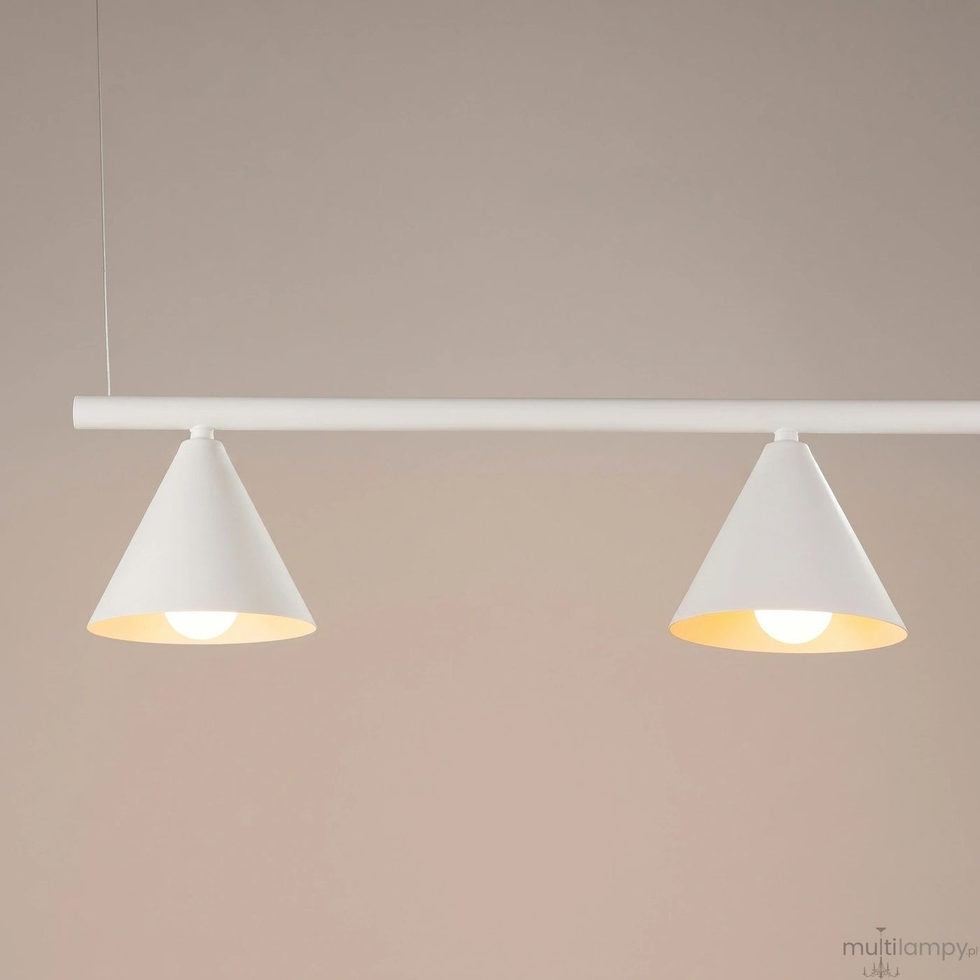 Nox 4L lampa wisząca 4xE14 biała SL.2551