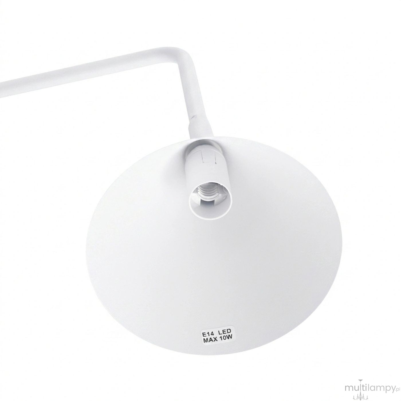 Nox lampa biurkowa E14 biała SL.2566