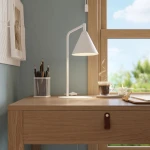 Nox lampa biurkowa E14 biała SL.2566