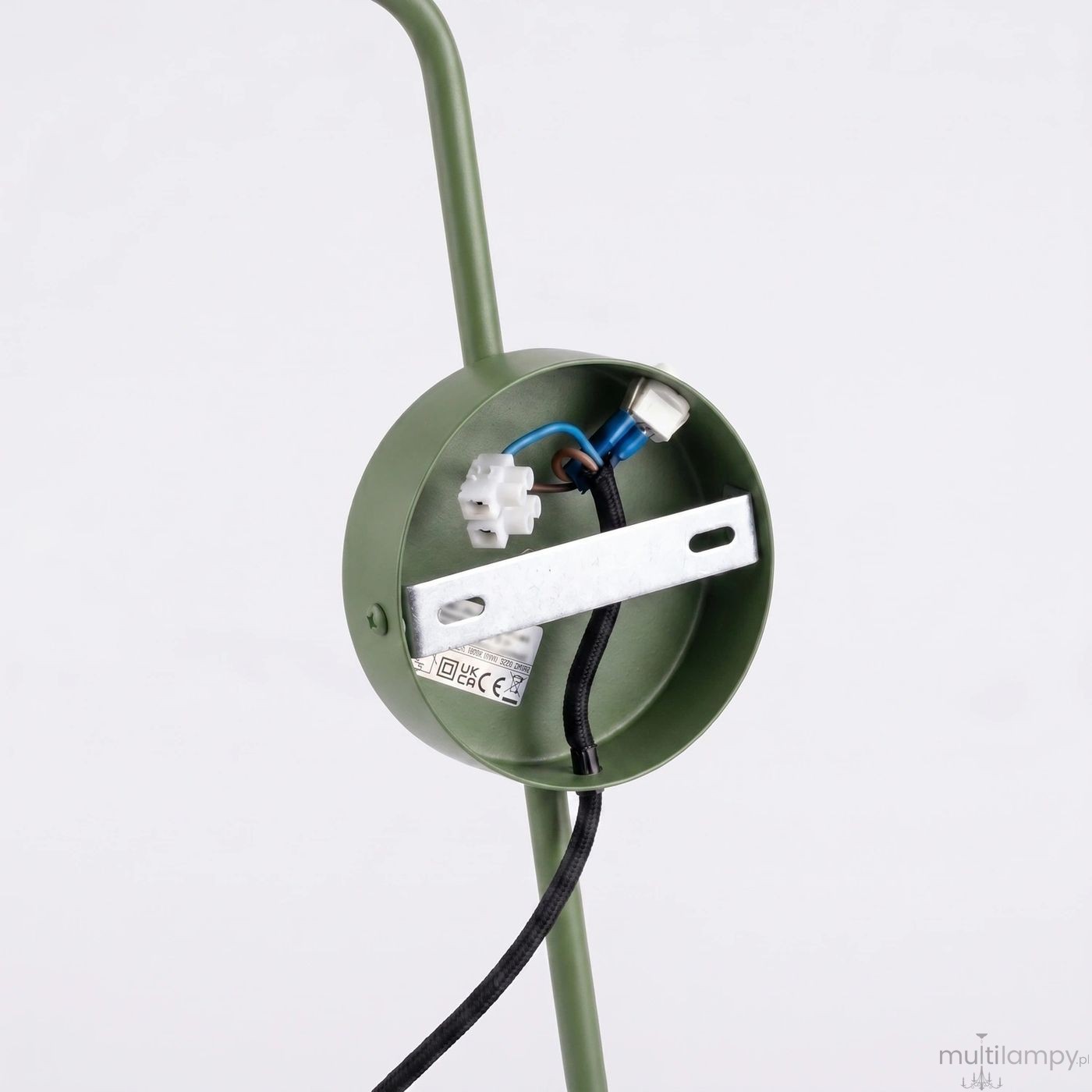 Nox kinkiet E14 zielona oliwka SL.2495