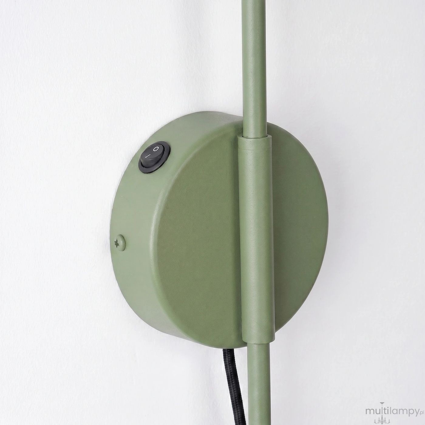 Nox kinkiet E14 zielona oliwka SL.2495