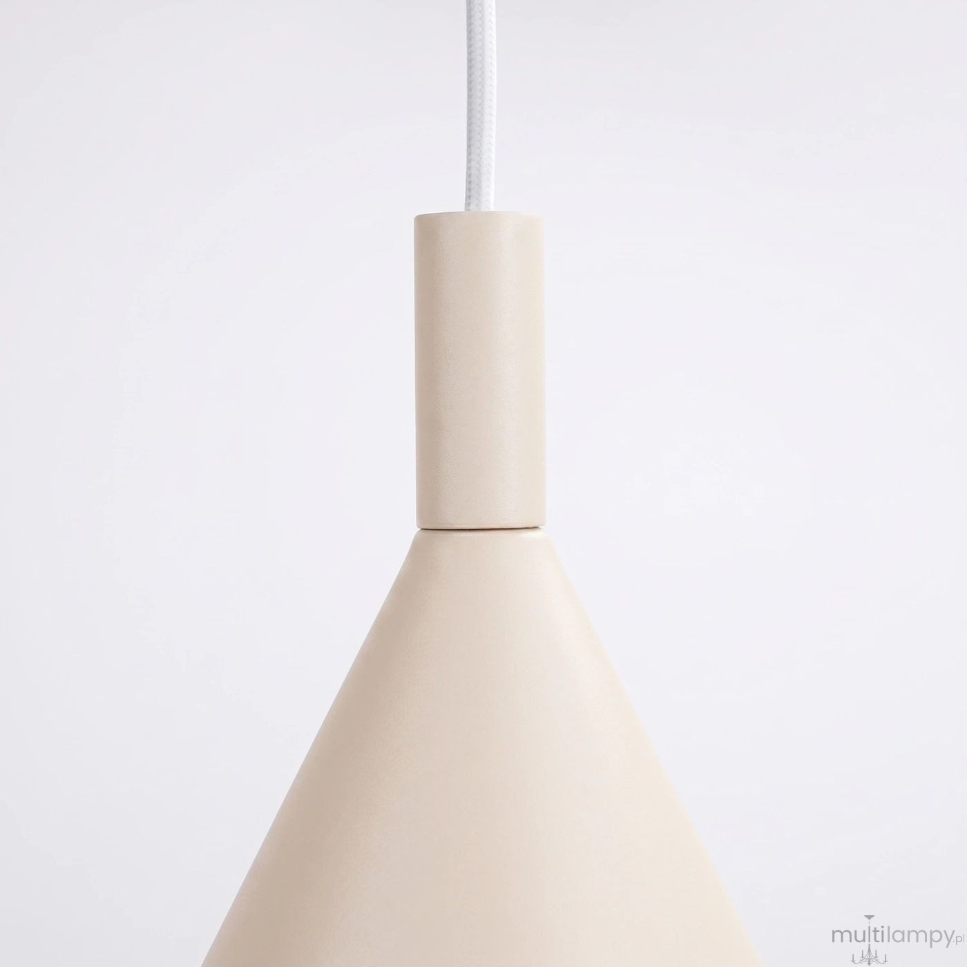 Nox D25 lampa wisząca E27 beżowa SL.2524