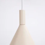 Nox D25 lampa wisząca E27 beżowa SL.2524