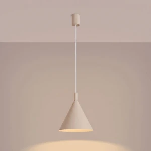 Nox D25 lampa wisząca E27 beżowa SL.2524