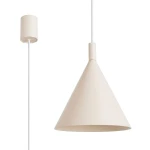 Nox D25 lampa wisząca E27 beżowa SL.2524
