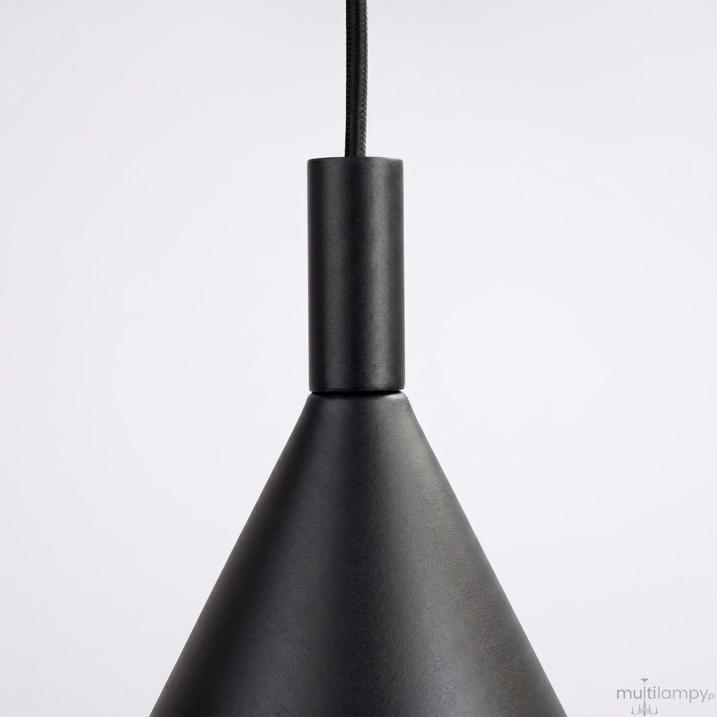 Nox D25 lampa wisząca E27 czarna SL.2522