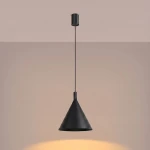 Nox D25 lampa wisząca E27 czarna SL.2522