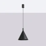 Nox D25 lampa wisząca E27 czarna SL.2522