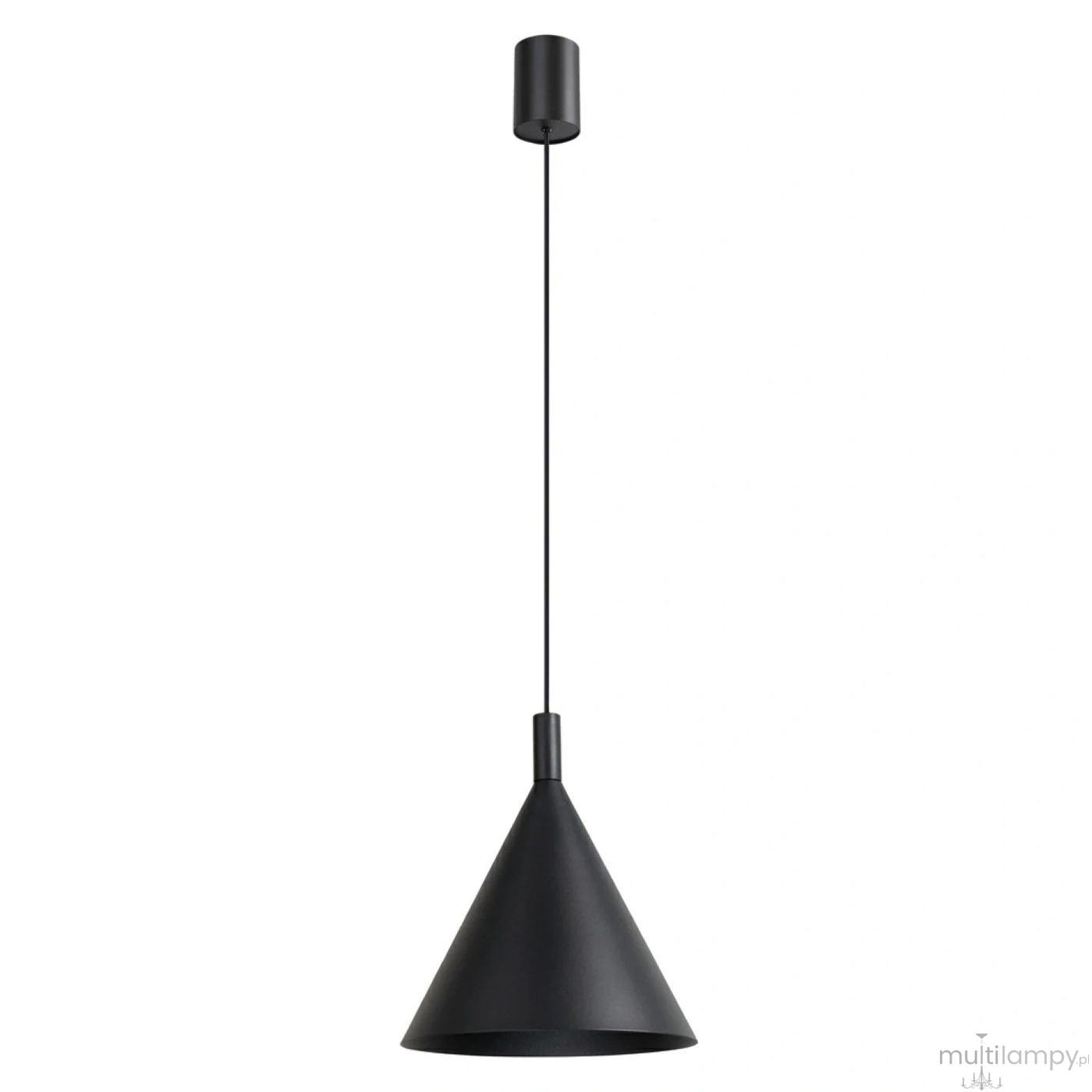 Nox D25 lampa wisząca E27 czarna SL.2522