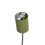 Nox D25 lampa wisząca E27 zielona oliwka SL.2525