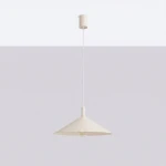 Nox D40 lampa wisząca E27 beżowa SL.2539