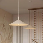 Nox D40 lampa wisząca E27 beżowa SL.2539