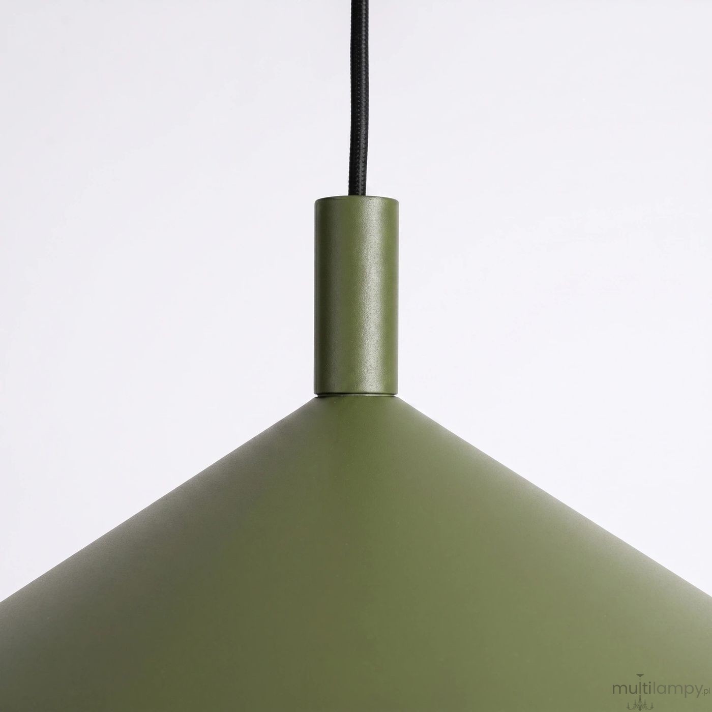 Nox D40 lampa wisząca E27 zielona oliwka SL.2540