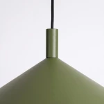 Nox D40 lampa wisząca E27 zielona oliwka SL.2540
