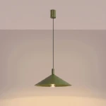 Nox D40 lampa wisząca E27 zielona oliwka SL.2540