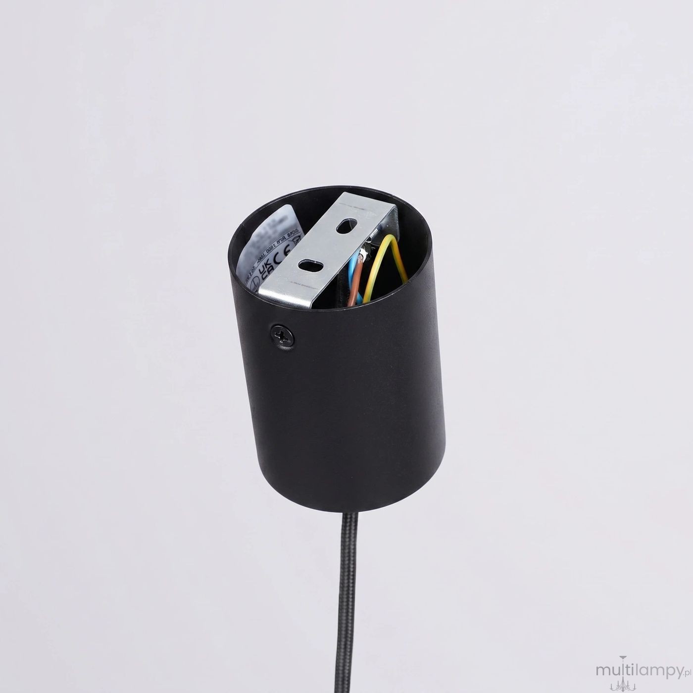 Nox D40 lampa wisząca E27 czarna SL.2537