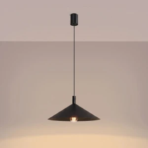 Nox D40 lampa wisząca E27 czarna SL.2537