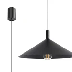 Nox D40 lampa wisząca E27 czarna SL.2537