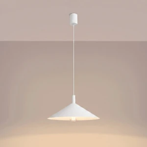 Nox D40 lampa wisząca E27 biała SL.2536