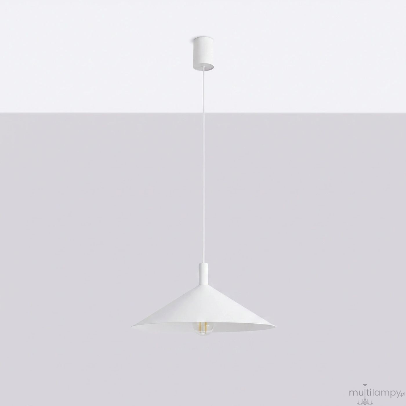 Nox D40 lampa wisząca E27 biała SL.2536
