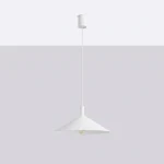 Nox D40 lampa wisząca E27 biała SL.2536