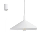 Nox D40 lampa wisząca E27 biała SL.2536