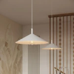 Nox D40 lampa wisząca E27 biała SL.2536