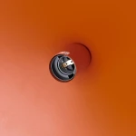 Nox D40 lampa wisząca E27 ochra czerwona SL.2541