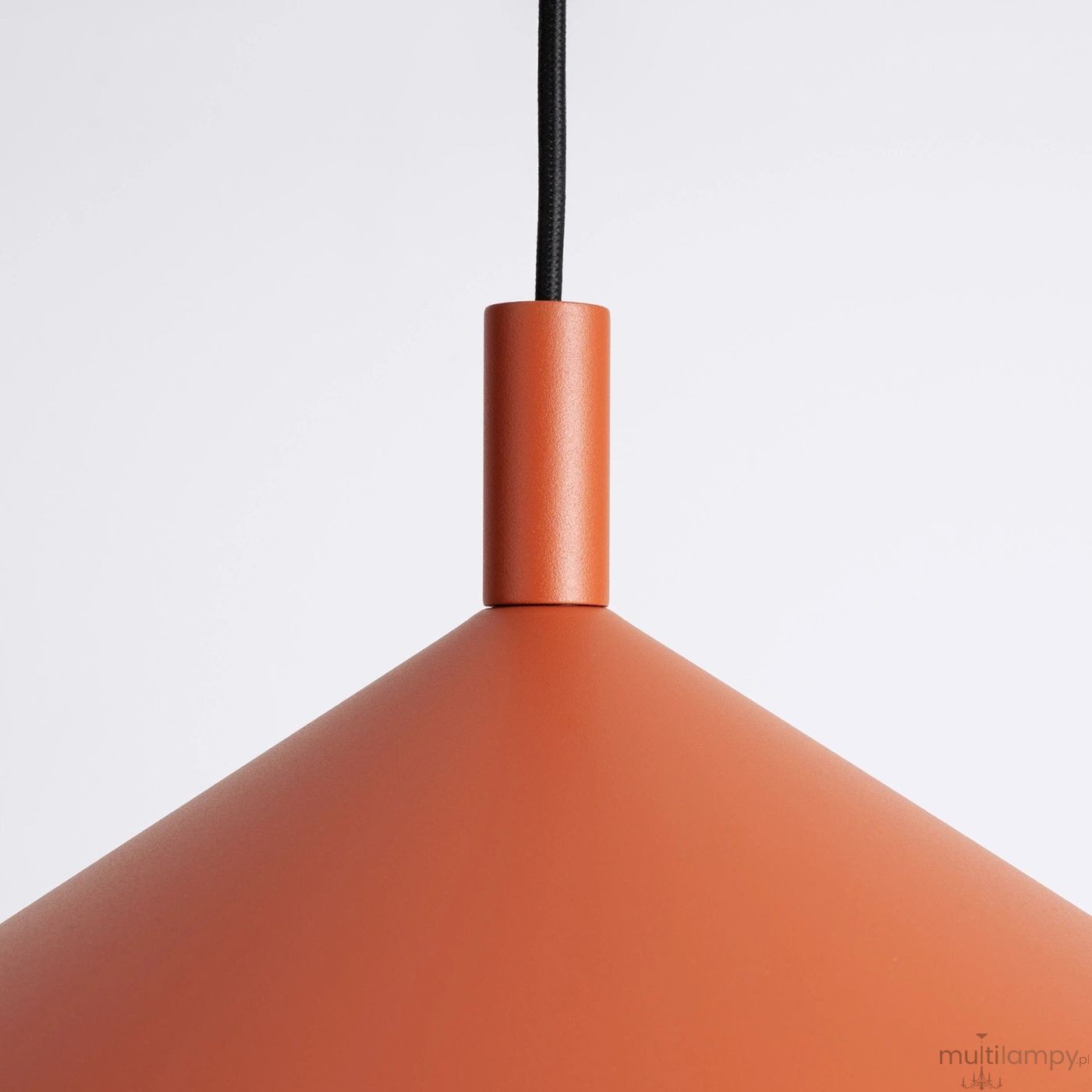 Nox D40 lampa wisząca E27 ochra czerwona SL.2541