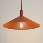 Nox D40 lampa wisząca E27 ochra czerwona SL.2541