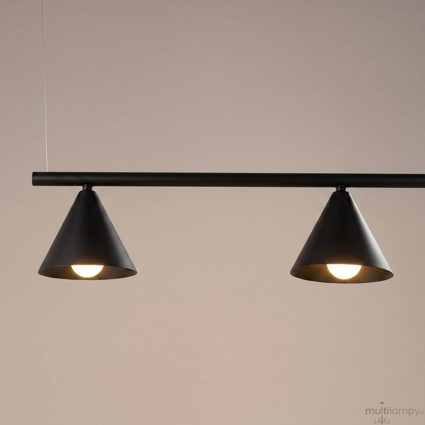 Nox 4L lampa wisząca 4xE14 czarna SL.2552