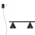 Nox 4L lampa wisząca 4xE14 czarna SL.2552