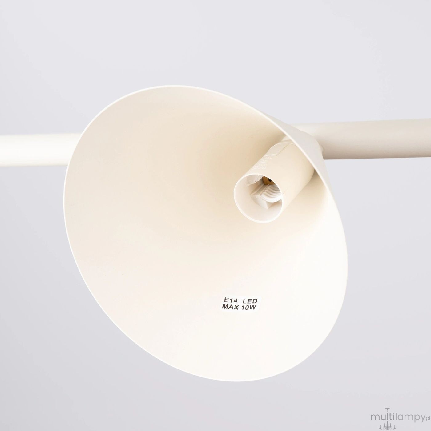 Nox 4L lampa wisząca 4xE14 beżowa SL.2554