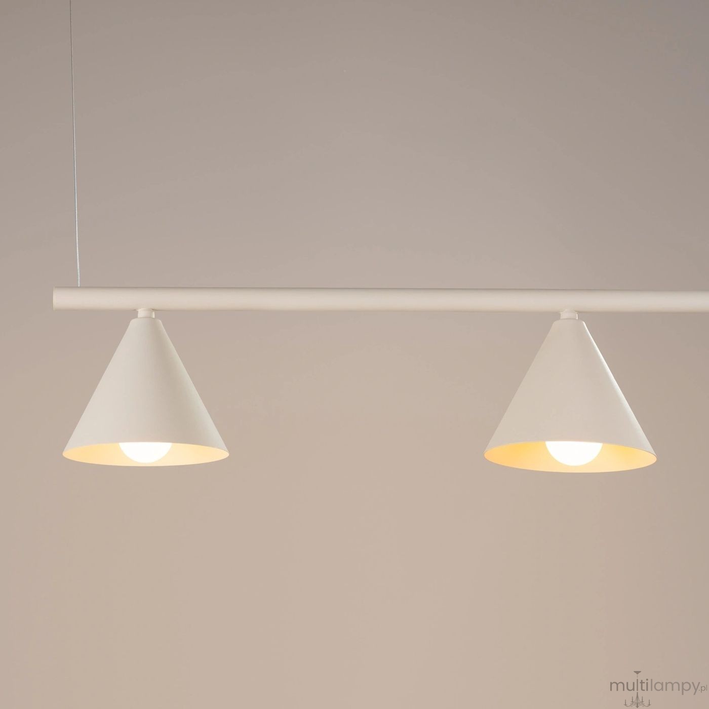 Nox 4L lampa wisząca 4xE14 beżowa SL.2554