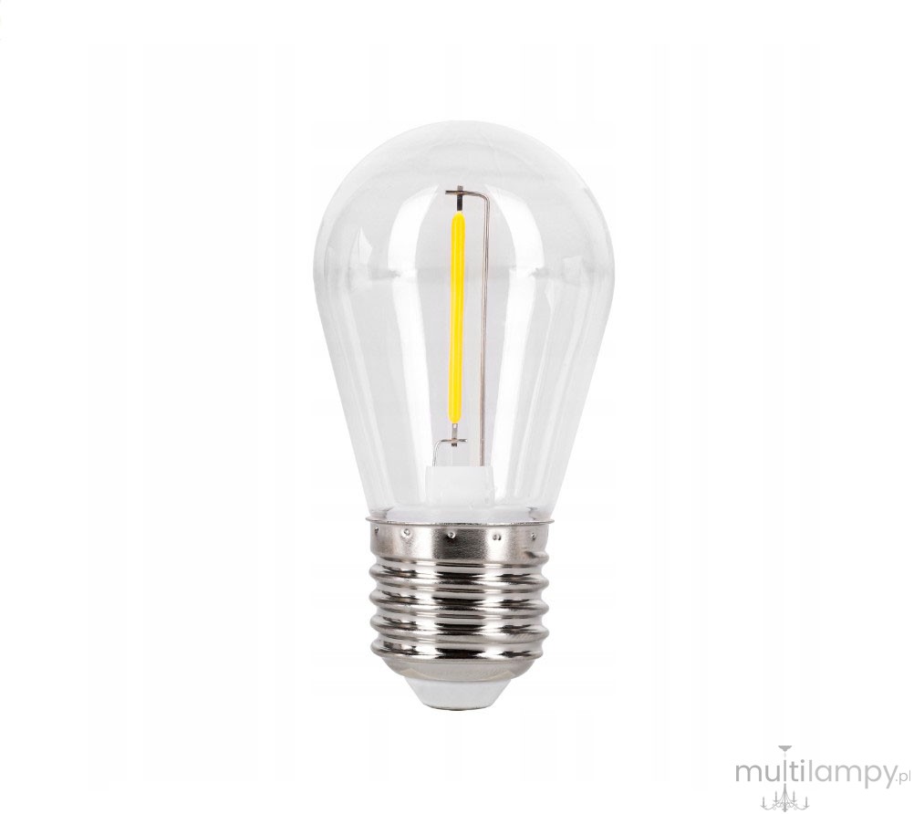 5x Żarówka LED filament do girland clear E27/1W/2700K