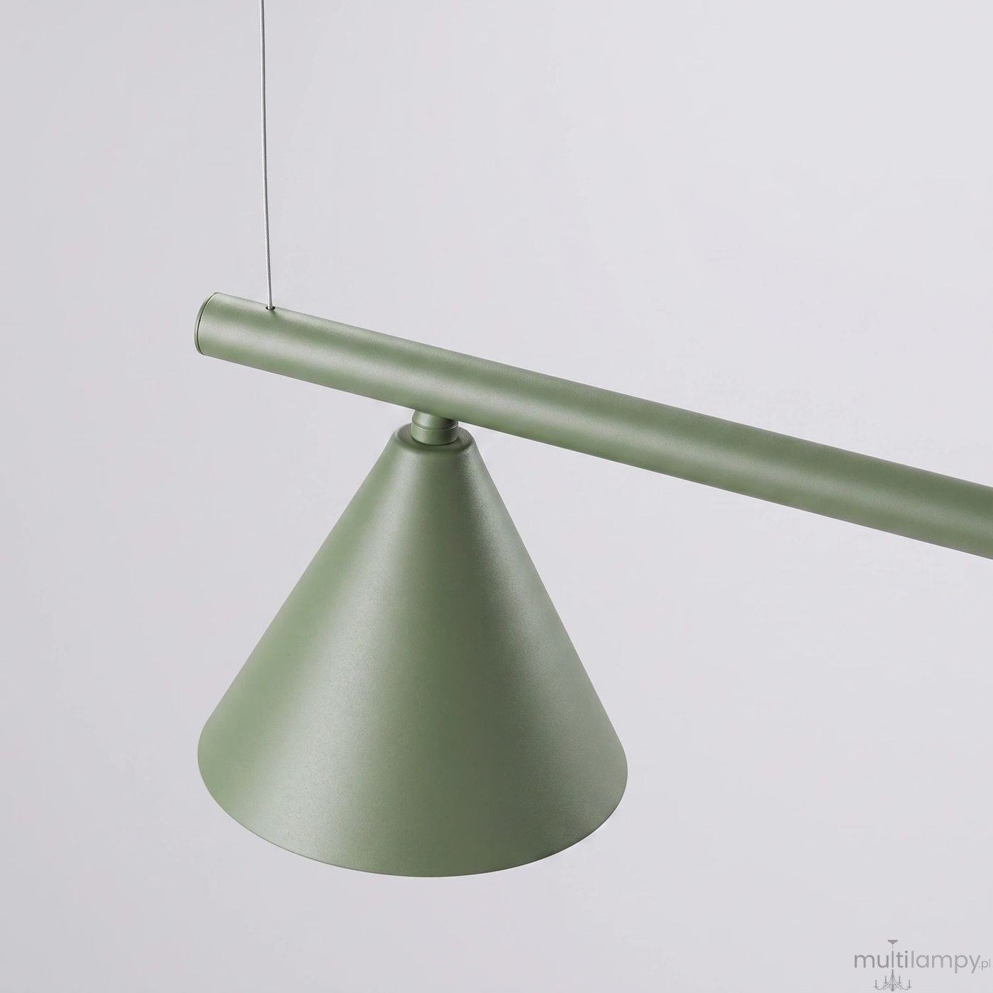 Nox 4L lampa wisząca 4xE14 zielona oliwka SL.2555