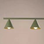 Nox 4L lampa wisząca 4xE14 zielona oliwka SL.2555