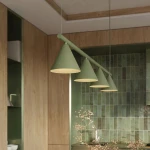 Nox 4L lampa wisząca 4xE14 zielona oliwka SL.2555